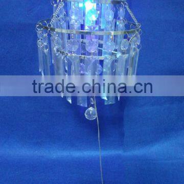 Transparent Acrylic Led Lighting Iron Operated Hanging Lamp Home Decorations photo-2