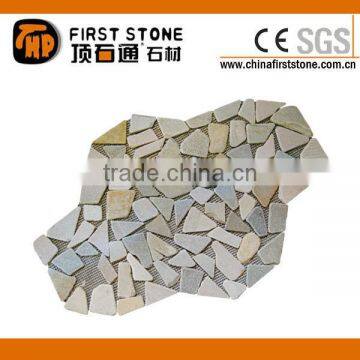 HS-TY-088-T Slate Mesh Paver Tiles