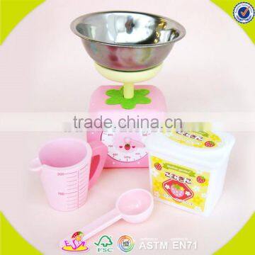 Wholesale Pretend Play Pink Wooden Kids Baking Set Top Fashion Wooden Kids Baking Set W10D013 photo-5