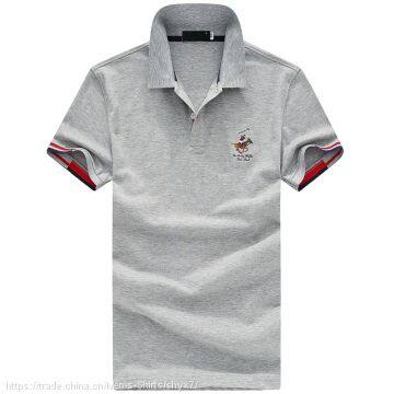 Yixigeluo Summer Men's Short Sleeve T-shirt, Explosion T-shirt, Men's Lapel, Pure Color, Father, Father, T-shirt photo-3