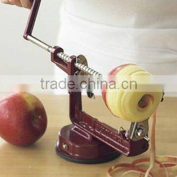 manual stainless steel fruit peeler with sucker