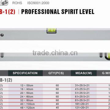 Two Bubbles(90/180 Degree) Aluminum Alloy Level High Precision Spirit Level photo-2