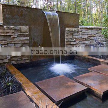 Garden Water Fountains Outdoor Stone Wall Waterfall Fountains photo-4