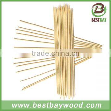 Factory Hot Sell Bamboo Bbq Skewer,bamboo Skewer 40cm photo-3