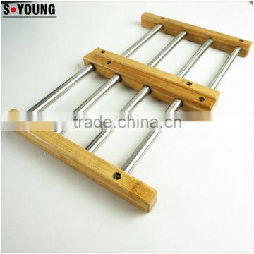 22031 Ajustable Bamboo Pot Holder photo-4