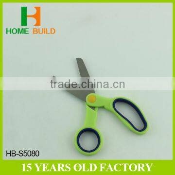 Factory Price HB-S5080 5" Big Satin Polished Blades PP TPR Handle Children Scissors photo-5
