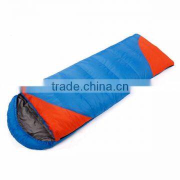 High quality with cold protection collar adjustable wateproof outdoor camping sleeping bag WR-WP