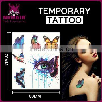 New Design Flash Tattoo Removable Waterproof Black Temporary Tattoo Stickers Temporary Body Art Tattoo photo-2