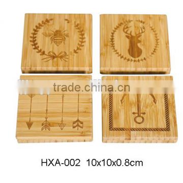 2016 hot sell Bamboo coaster