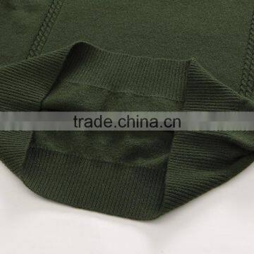 Latest Design Men Cashmere /wool Knit Crew Neck Pullover Sweater photo-5