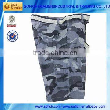 New Style 2016 Summer Mens Camo Cargo Shorts Printed Fabric Stocklots photo-4