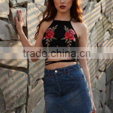 Fitness Crop Tops Ladies Sexy Panty and Bra Sets Tank Top Gym Ladies Cotton Crop Tops photo-3