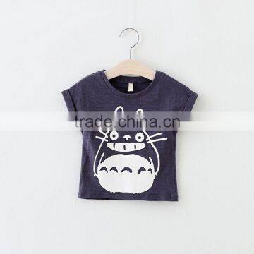 New Model Design Kids Cartoon T-shirt o Neck Short Tee photo-4