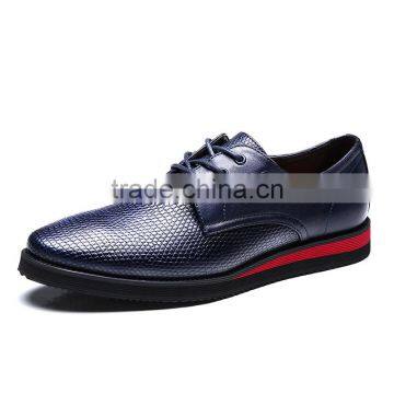 Best Quality Genuine Leather Casual Shoes Fashion for Men Brand China Factory, Top Grade Hot Sell Black Leather Shoes Casual photo-6