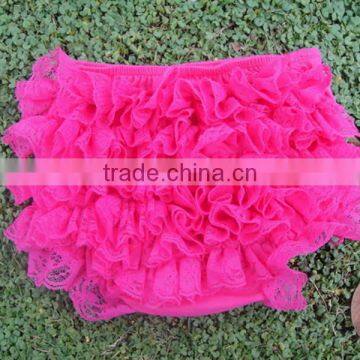 Wholesale Baby Clothes From China / Ruffle Panties Baby Panties Bloomer/ Baby Lace Bloomers 2016 photo-3