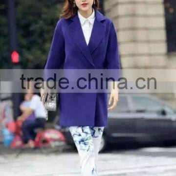 GZY Stock Warehouse Woman Clothes Winter Wollen Overcoat Stock England Model Export China Charming Design 2017 photo-4