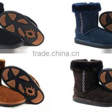 Suede Leather Boot in Stock Wholesale Kids Boots and Women Boots photo-2