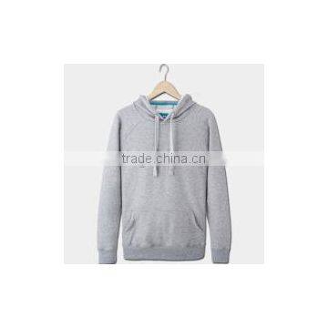 Classic White Long Sleeve Men's Hoody photo-6