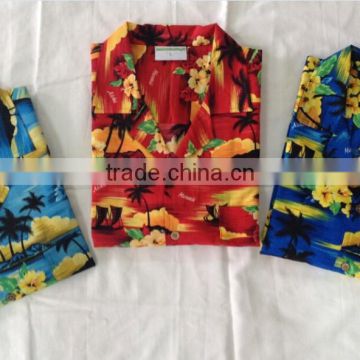 MENS PRINTED HAWAIIAN SHIRT NP008