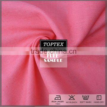 Wholesale soild dyed woven linen cotton fabric