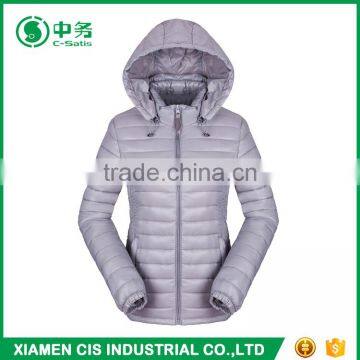 Fashion Style Winter Lightweight Womens Hooded Down Jacket for Sale photo-2