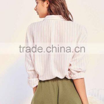 MGOO China Manufactured Terry Knit Gym Raw Cut Shorts Women Sports Wear Drawstring Waistband Shorts photo-5