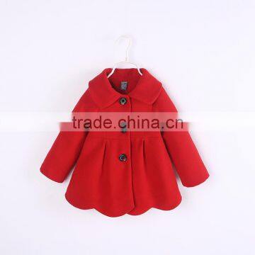 New Arrival Children Winter Coat Wholesale Price Warm Long Wave Design Kids Winter Coat