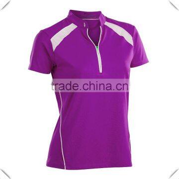 tailor made Polyester spandex moisture wicking stylish ladies high quality golf sporty design polo shirts best price wholesale