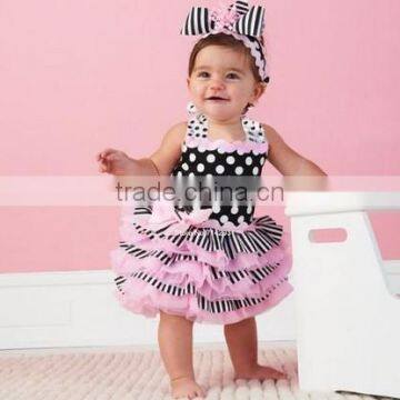 2014 summer girls princess dress Pink Ruffle Sundress Fashion Baby Dress Tutu dresses 20092
