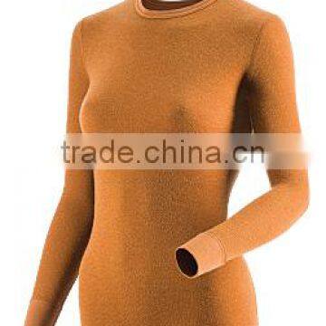 Womens Camel Custom Long John Thermal Matching underwear set