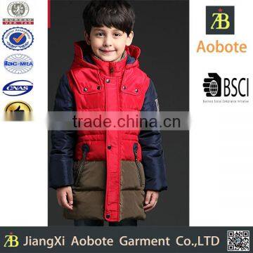 2016 Hot Saling Windproof Winter Kid Down Jacket
