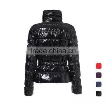 Custom 2017 Latest Fashion Western Ladies Winter Duck Down Feather Women Jackets photo-3