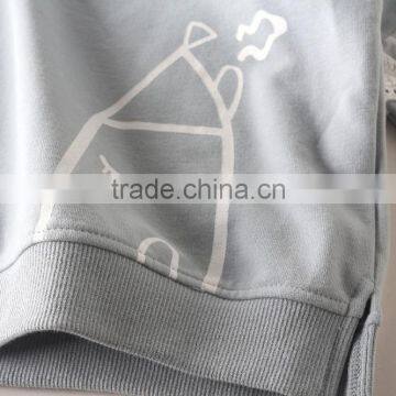 S33027W Kids Hoodies Cotton Outwear T Shirt Girls O-neck Cute Sweatshirts photo-4