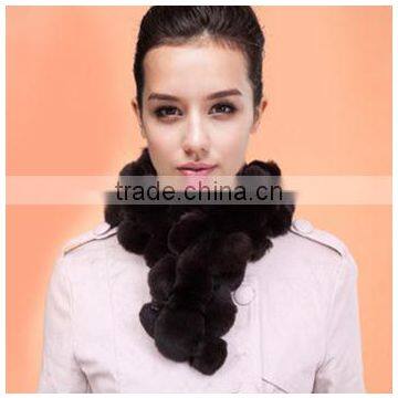 fashion rabbit fur scarf