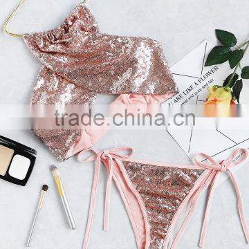 Runwaylover 5491 Hot Sale Sexy Sequine Sexy Bikini Set photo-2