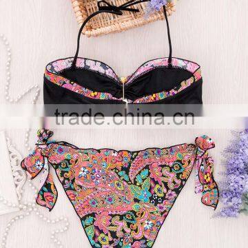 Bohemian Clothing Crystal Rhinestone Bikini Set photo-4
