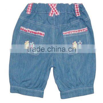Kids Short Jeans 100% Cotton for Little Boys Summer Pants for Baby Boy photo-2