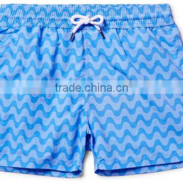 Custmize Your Own Design Drawstring Waistband Slim-fit Short-length Printed Men Swimming Short photo-4