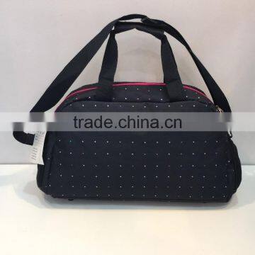 2017 Hot Sales Wholesales Custom Polyester Duffel Travel Bag Luggage Bag photo-3