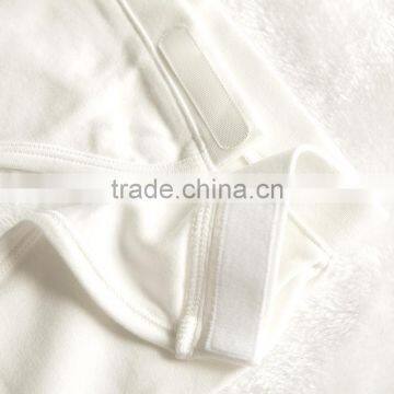 2017 Newest Style Lovely White Organic Cotton Baby Clothes Wholesale Infant Clothing Set photo-6