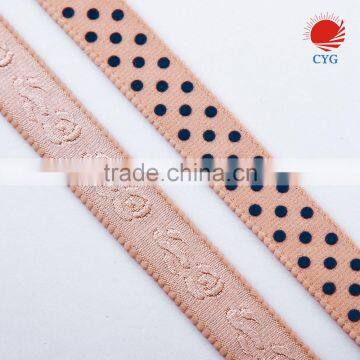 Fashion Design Knitted Juaquard Bra Straps With Elasticity photo-3