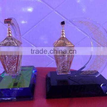 Crystal Arab ramadan lantern For Islamic Gift Ramadan Gift JC-D007