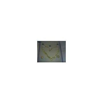 India Gold Plated Jewelry Set