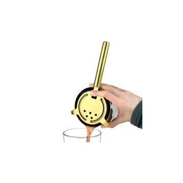 ST005-02 Stainless Steel Barware Tea Strainer Ice Cocktail Strainer Hot Sale