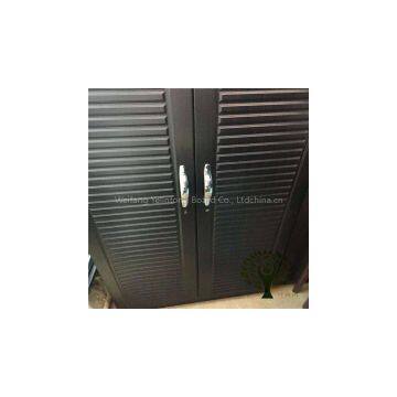 Yelintong good price emboss PVC plastic uptake cabinet shutter door