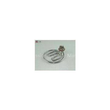 Coil Liquid Copper Heating Element With Brass Flanged Heater