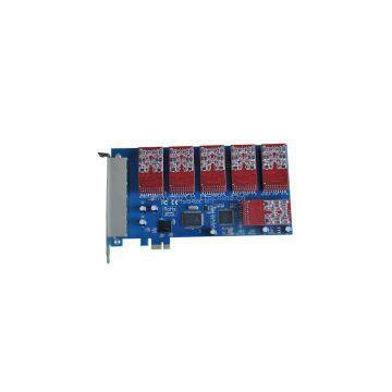SinoV-TDM2400E 24 Fxo/fxs PCI-E Asterisk Card photo-3