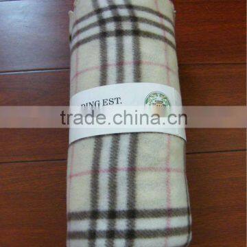fleece promo blankets ultrasonic sealing sides