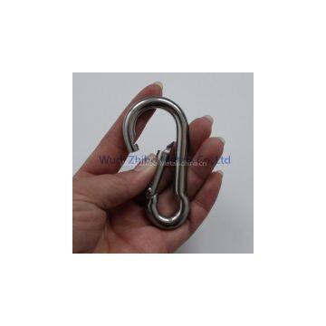 High Quality Stainless Steel Carabiner Spring Snap Hook photo-3