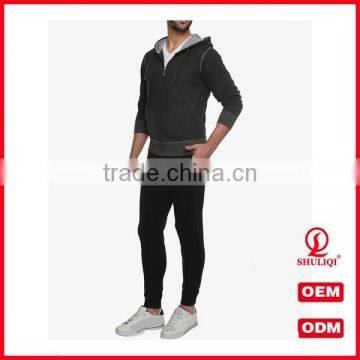 New Design Athletic Wear Cotton Comfortable Quality Sport Suit / Custom Sport Tracksuit for Men Wholesale H-1911 photo-3